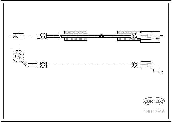 Brake Hose 19032955 - image 2