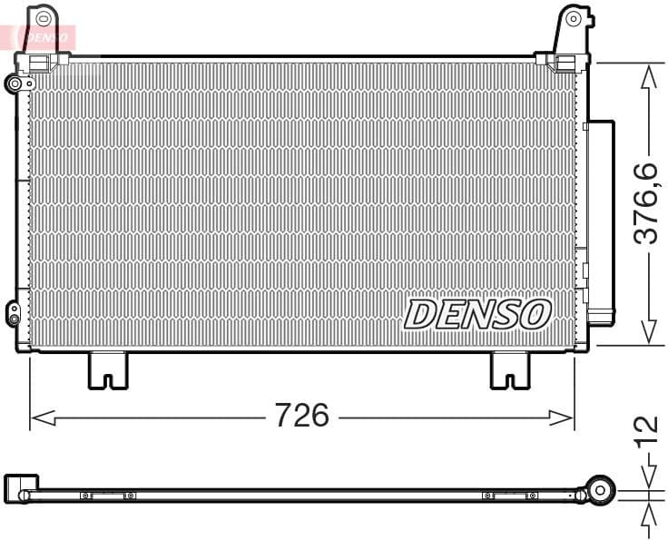 Condenser, air conditioning DCN40034