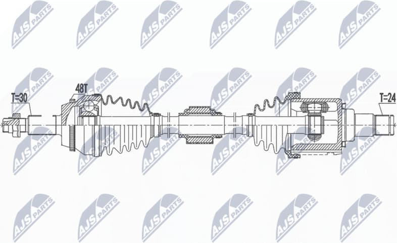 Drive Shaft NPW-TY-180