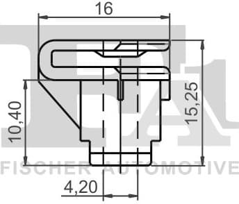 Clip, trim/protection strip 12-10012.5 - image 2