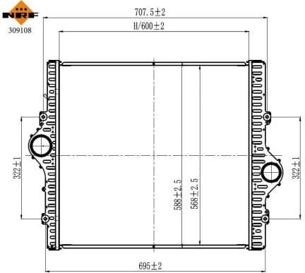 Charge Air Cooler 309108