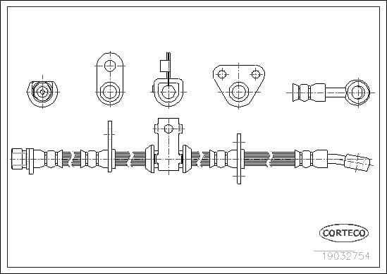 Brake Hose 19032754 - image 2