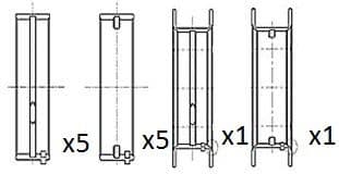 Crankshaft Bearing BM1059-STD