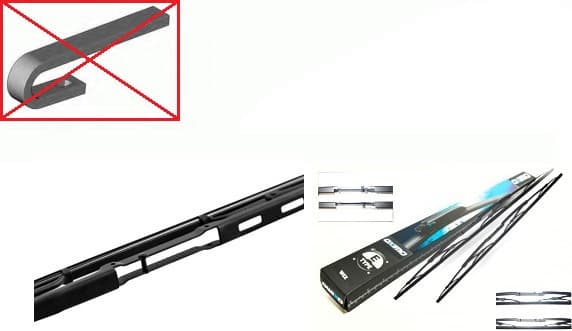Wiper blade set, 2psc WEX450450
