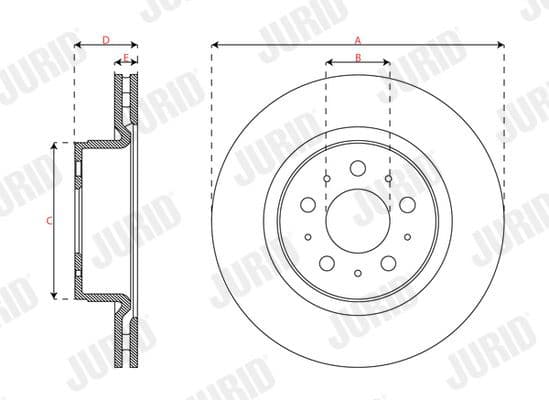 Brake Disc COAT+ 563658JC - image 2