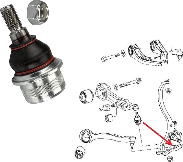 Joint, suspension JBJ697