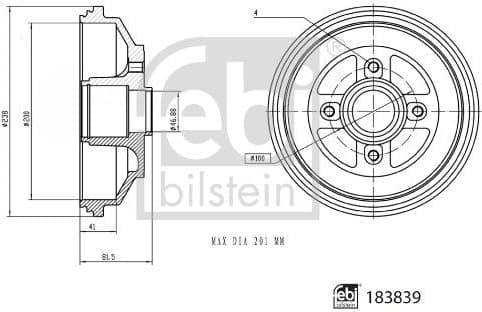 Brake Drum 183839