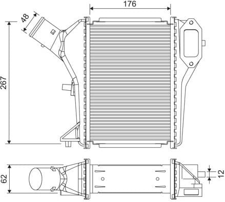 Charge Air Cooler 822922