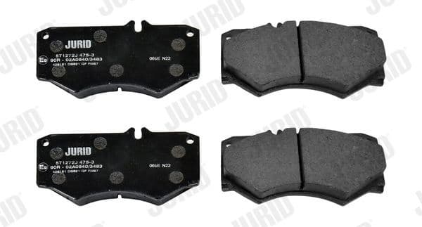 Brake Pad Set, disc brake 571272J - image 2