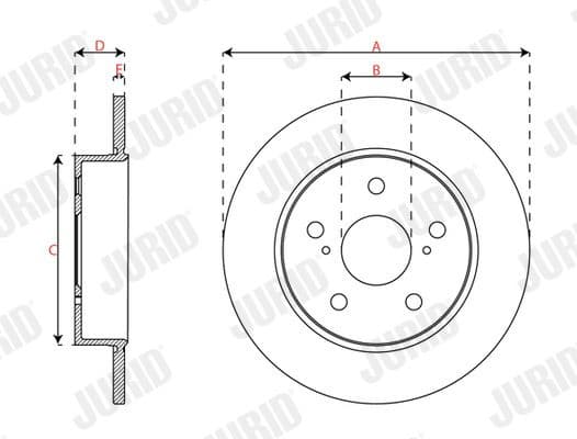 Brake Disc COAT+ 563671JC - image 3