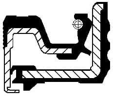 Shaft Seal, wheel hub 12019930B - image 7