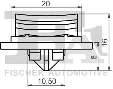 Retaining Clip, windows 13-40017.10 - image 2