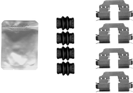 Accessory Kit, disc brake pad 82545200