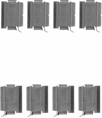 Accessory Kit, disc brake pad 82545700