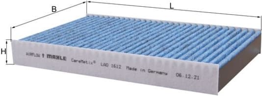 Filter, cabin air CareMetix® LAO1612