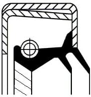 Shaft Seal, differential 49498452