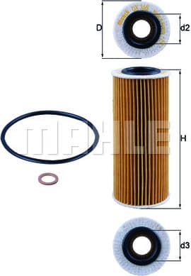 Filter oil OX368D1