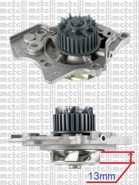 Water pump cooling system 24-1072