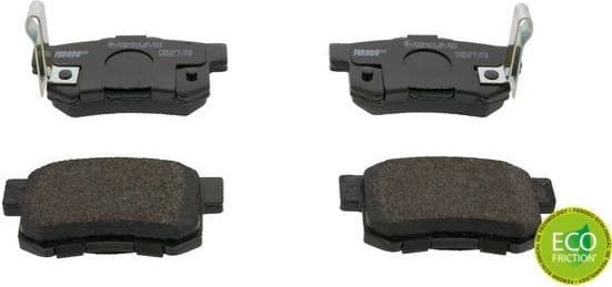 Brake pads rear, Top Quality FDB1679 - image 3