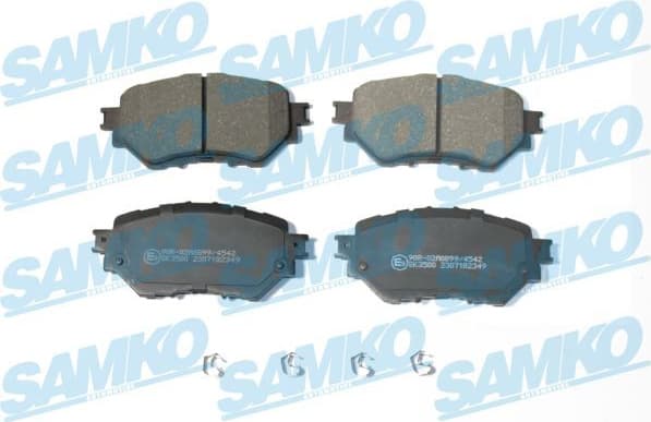 Brake Pad Set, disc brake 5SP2349