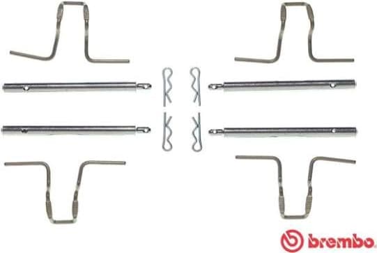 Accessory Kit, disc brake pad PRIME LINE A 02 278