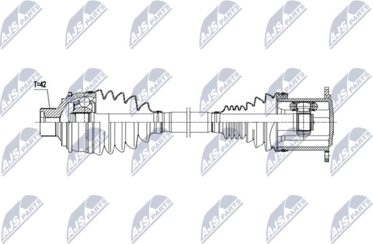 Drive Shaft NPW-AU-073