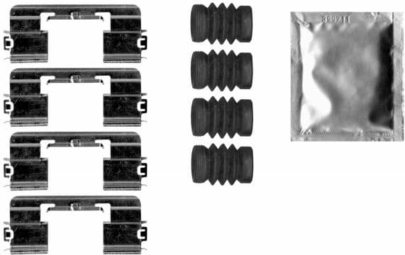 Accessory Kit, disc brake pad 82546100