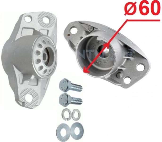 Shock absorber mounting rear 30890 01