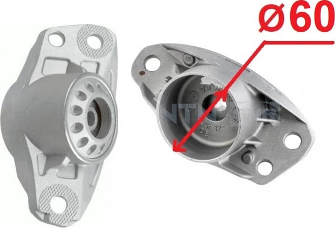 Shock absorber mounting rear VKDA40134