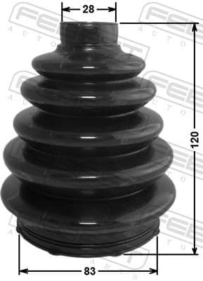 Bellow, drive shaft 2117-CB3 - image 2