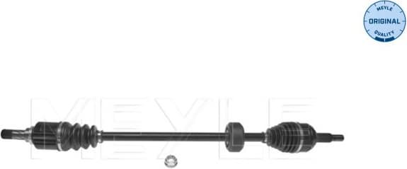 Drive Shaft MEYLE-ORIGINAL: True to OE. 16-14 498 0186