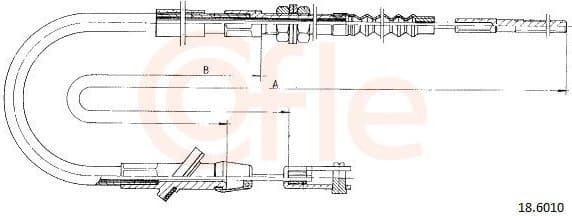 Cable Pull, clutch control 92.18.6010