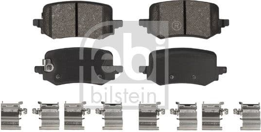 Brake Pad Set, disc brake 186404