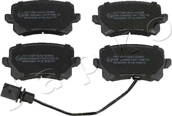 Brake Pad Set, disc brake 510917