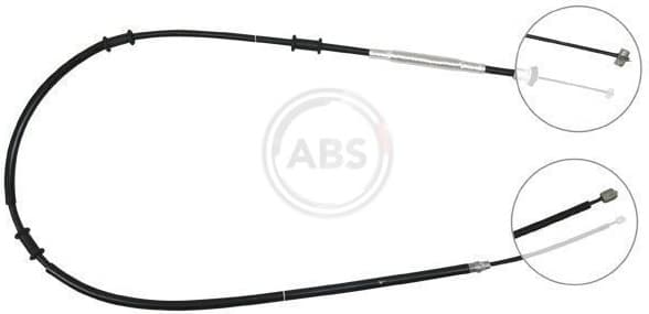 Cable Pull, parking brake K13016