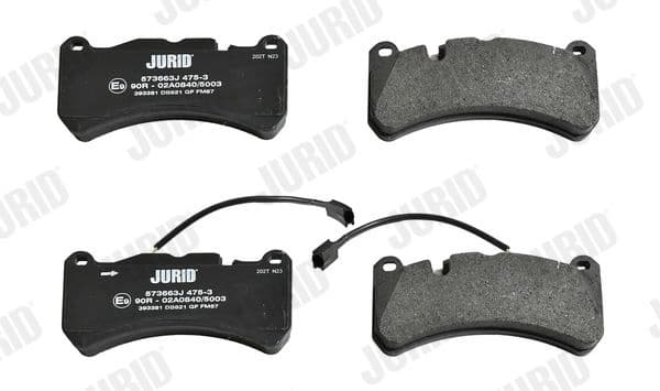 Brake Pad Set, disc brake 573663J - image 3