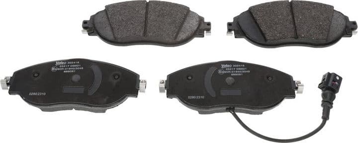 Brake Pad Set, disc brake ESSENTIAL 302416