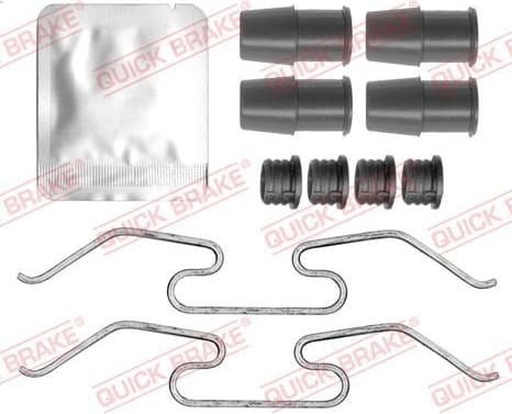 Accessory Kit, disc brake pad 109-0179