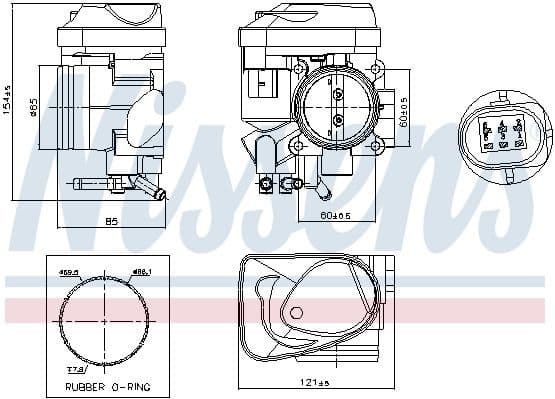 Throttle Body ** FIRST FIT ** 955061 - image 7
