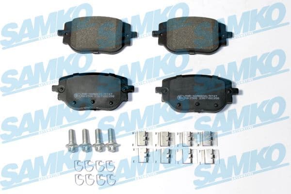 Brake Pad Set, disc brake 5SP2358