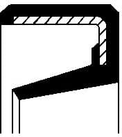 Shaft Seal, differential 12014734B - image 2