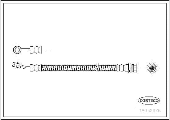 Brake Hose 19032678 - image 2