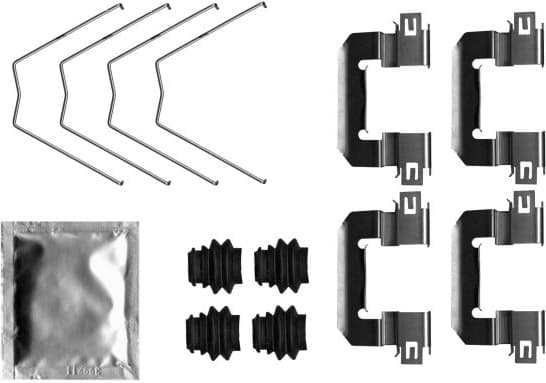 Accessory Kit, disc brake pad 82551900
