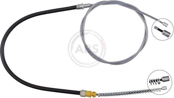 Cable Pull, parking brake K10102