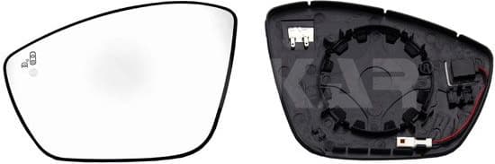 Mirror Glass, exterior mirror 6431881