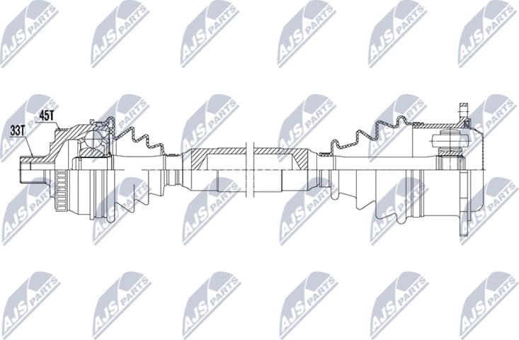 Drive Shaft NPW-AU-059 - image 2