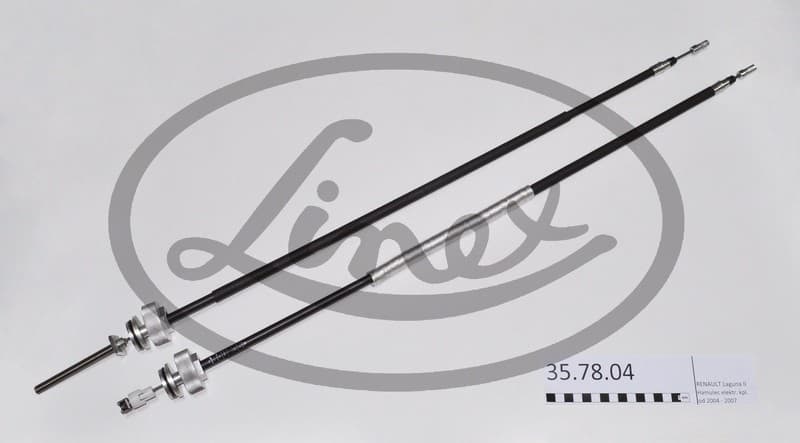 Cable Pull, parking brake 35.78.04