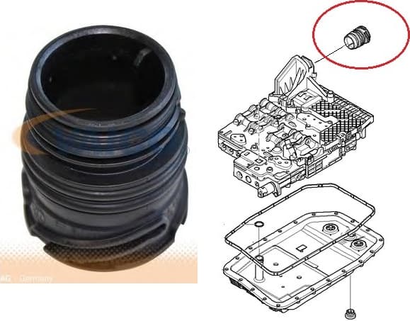 Sealing sleeve automatic gearbox V20-1530