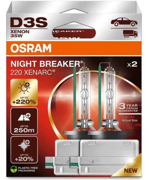 Bulb, headlight XENARC® NIGHT BREAKER® LASER 66340XN2-2HB