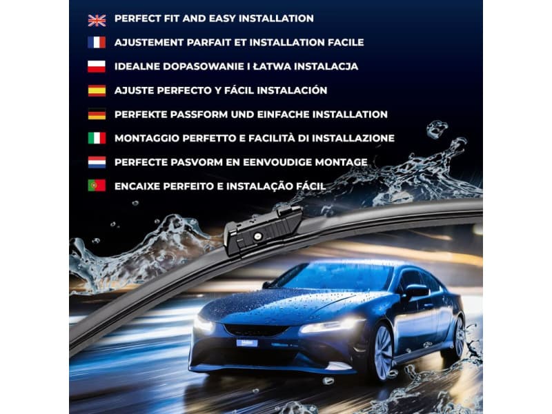 Wiper Blade SILENCIO FLAT BLADE SET 577982 - image 5